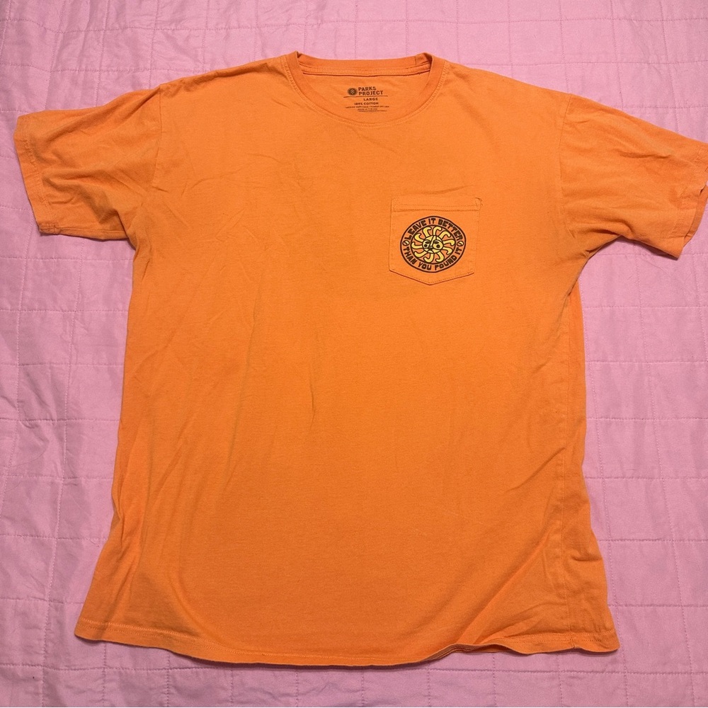 Parks Project Men’s Fun Suns Leave It Better Shirt Size L